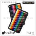 美國 PRISMACOLOR 頂級油性軟芯色鉛筆 (24色) 鐵盒